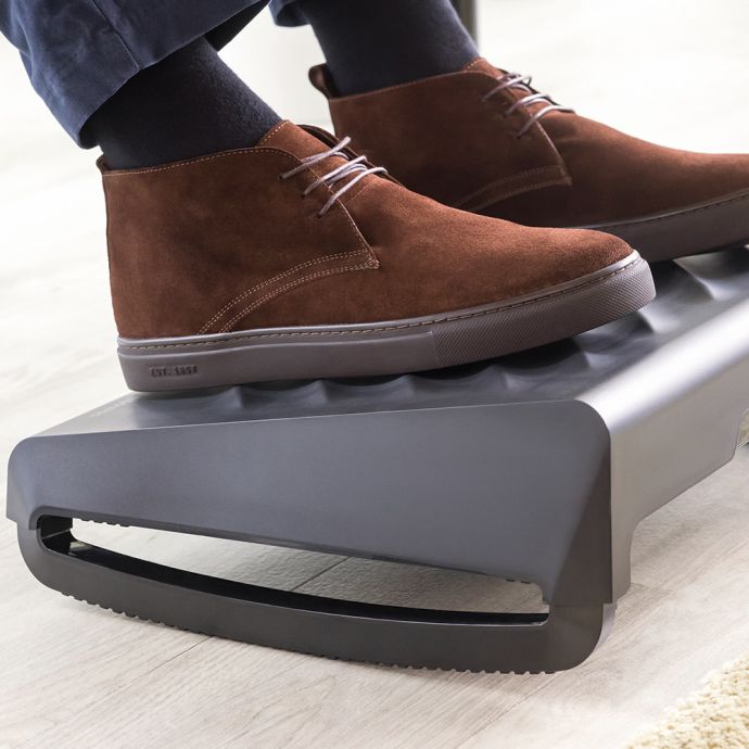 Breyta™ Foot Support - lifestyle shot, showing side view of footrest