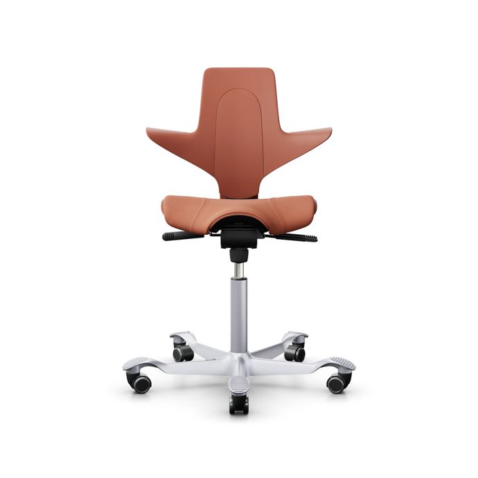 HÃ…G Capisco Puls 8020 Coral Office Chair - front view
