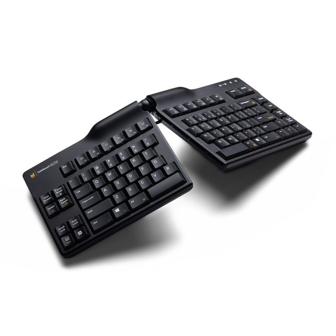 Goldtouch Elite Comfort Keyboard - front angle (tent and splay position)