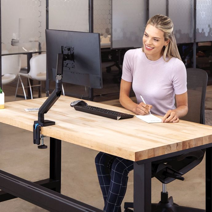 Platinum Series™ Single Monitor Arm - lifestyle shot