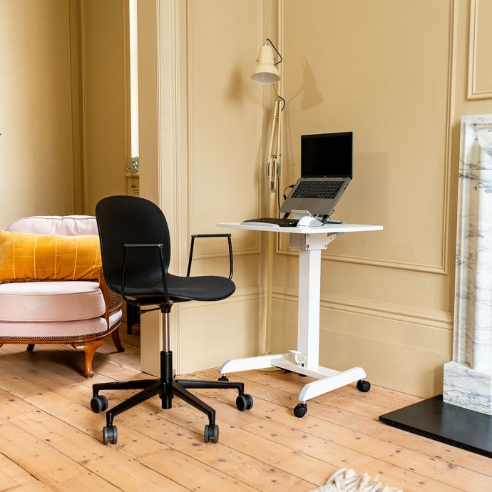 Portable Height Adjustable Desk - lifestyle shot