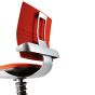 3Dee Active Office Chair - Coral - back/side view