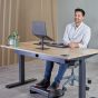 Alumia™ Desk Laptop Stand - lifestyle shot, showing back angle view