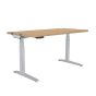 Levado™ Sit-Stand Desk - maple
