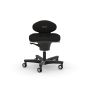 CoreChair Task Chair - Black - front view