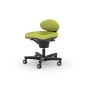 CoreChair Task Chair - Apple Green - front/angle view