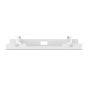 White cable tray (600 mm) - front view