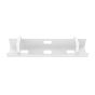 White cable tray (600 mm) - front top view