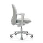 HAG SoFi 7220 Silver Frame Medium Back Task Chair - Light Grey