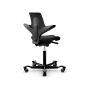 HÅG Capisco Puls 8020 Black Office Chair - back angle view