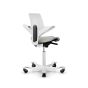 HÅG Capisco Puls 8020 White Office Chair - back angle view