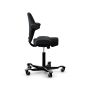 HÅG Capisco 8106 Black Office Chair - side view