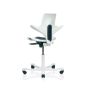 HÅG Capisco Puls 8010 Ergonomic Office Chair in White - back angle view
