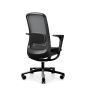 HAG Sofi 7500 Black Frame Mesh High Back Chair - back angle view