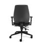 Homeworker Plus High Back Ergonomic Office Chair - rear view, with armrests