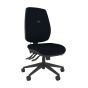Homeworker Plus Medium Back Ergonomic Office Chair - front angle view, without armrests