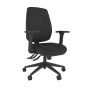 Homeworker Plus Ergonomic Office Chair - front angle view, with armrests