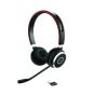 Jabra Evolve 65 MS Stereo NC Binaural Headset - front angle view