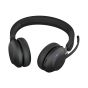 Jabra Evolve2 65 Bluetooth MS Stereo Headset (USB-A) - front side view