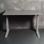 JOSHO Homeworker Grey Electric Sit-Stand Desk - front view