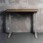 JOSHO Homeworker Italian Oak Electric Sit-Stand Desk - front view