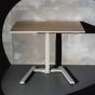 KOJI Beech Electric Sit-Stand Desk - front view