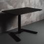 KOJI Black Electric Sit-Stand Desk - alternative front angle view