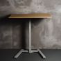 KOJI Natural Oak Electric Sit-Stand Desk - front view