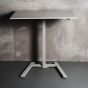 KOJI White Electric Sit-Stand Desk - front view