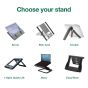 Posturite Laptop Workstation Package Deal - laptop/tablet stand options