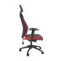 PlayaOne Black/Scarlet Gaming Chair - side view