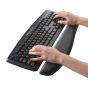PlushTouch™ Keyboard Wrist Support - shown in use