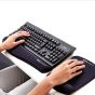 PlushTouch™ Mouse Pad Palm Support - shown in use