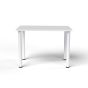 Positiv Homeworker Desk (Foldaway Legs) - White - front view