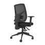 Positiv Me 500 Task Chair (mesh back) - black - back angle view