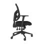 Positiv Me 500 Task Chair (mesh back) - black - side view