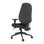 Positiv R600 Ind Task Chair (high back) - black - back angle view