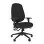 Positiv R600 Ind Task Chair (high back) - black - front angle view