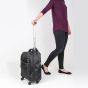 Posturite Executive 4 Wheel Trolley Backpack - lifestyle shot on trolley
