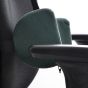Posturite Winged Roll - side view, shown on an ergonomic chair