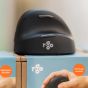 R-Go HE Break Vertical Mouse - shown with packaging