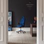 RH Logic 220 High Back Ergonomic Office Chair - royal blue, lifestyle shot