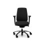 RH New Logic 200 Medium Back Ergonomic Office Chair - front view, with armrests