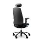 RH New Logic 220 High Back Dark Blue Office Chair - back angle view