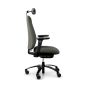 RH New Logic 220 High Back Stone Office Chair - side view