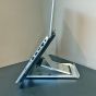 Slim Cool Plus Laptop/Tablet Stand - lifestyle shot, side view with laptop