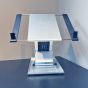 Slim Cool Plus Laptop/Tablet Stand - lifestyle shot, front view (raised)