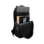 V7 Essential Carrying Case for 15.5" Laptop - front angle view, shown open