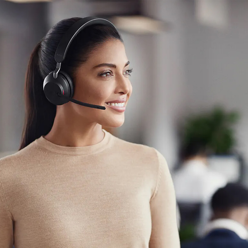 Jabra Evolve2 65 Bluetooth MS Stereo Headset (USB-A)