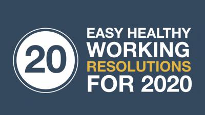 20 healthy working habits to try in 2020